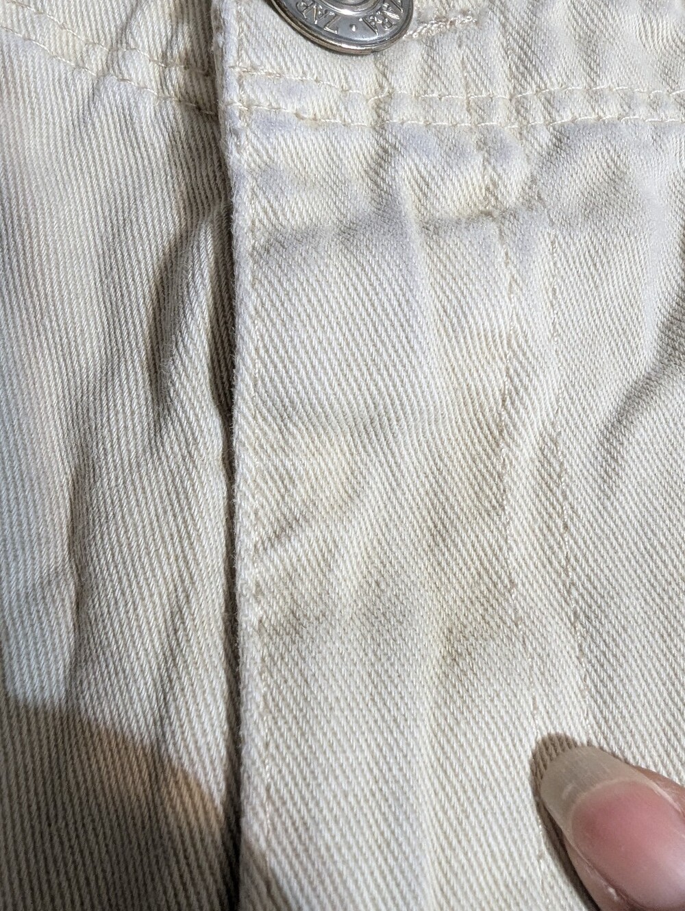 Zara Women’s Beige Cargo Pants Wide Leg Utility Trousers Size 4 EUR 36 - Picture 8 of 13